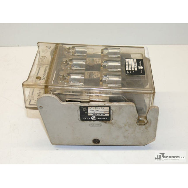 Jean Müller LTL 00A-3ig 160/500 VDE 0660 - Maranos.de