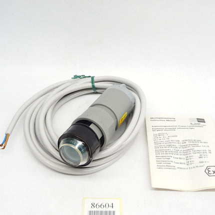 Stahl 8013/22 Ex-81/2028 / Einbau-Leuchtmelder grün / Neu - Maranos.de