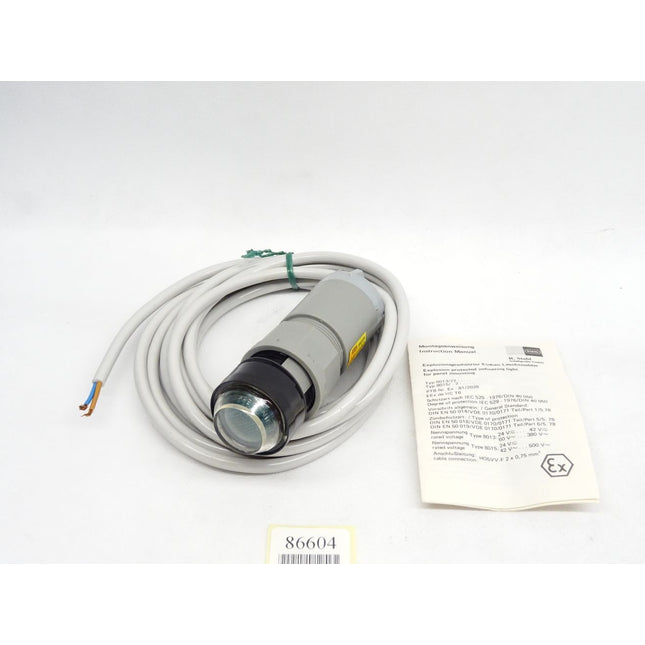 Stahl 8013/22 Ex-81/2028 / Einbau-Leuchtmelder grün / Neu - Maranos.de