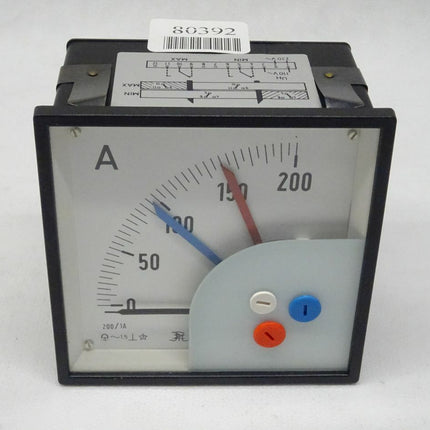 Amperemeter 0-200 Ampere - Maranos.de