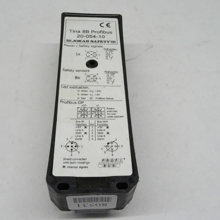 JAKOB SAFETY 20-054-10 Tina 8B Profibus 2005410 08283 001301 L807040026 - Maranos.de