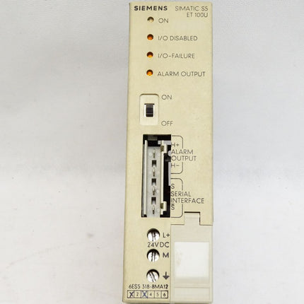 Siemens ET100U 6ES5318-8MA12 6ES5 318-8MA12 - Maranos.de