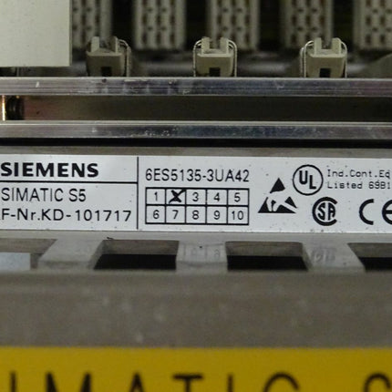 Siemens 6ES5135-3UA42 Zentralgerät Rack leer 6ES5 135-3UA42 - Maranos.de