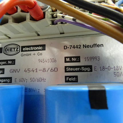 Dietz electronic GNV 4541-8/60 Servo Drive - Maranos.de