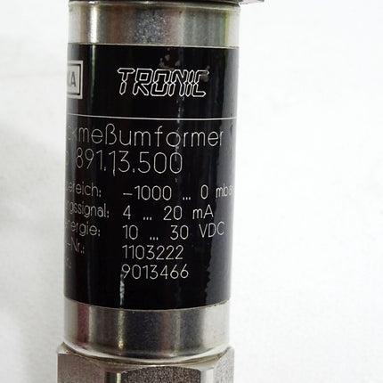 Wika Druckmessumformer 891.13.500 - Maranos.de