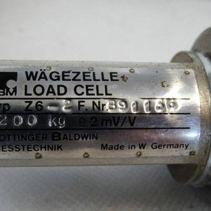 HBM Wägezelle Load Cell Z6-2 - Maranos.de