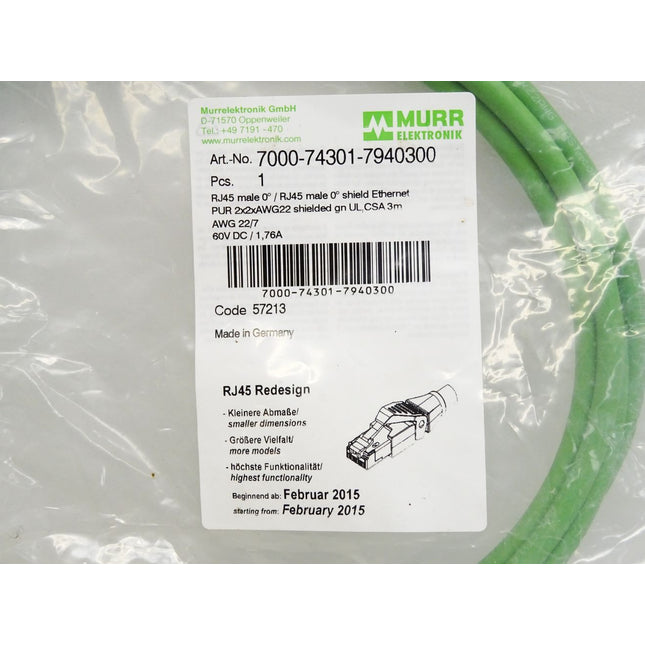 Murr Elektronik 7000-74301-7940300 / Neu OVP - Maranos.de