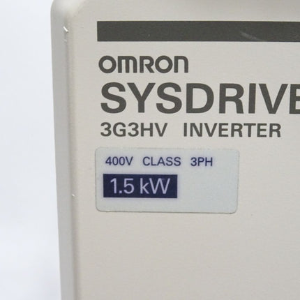 Omron SysDrive 3G3HV Inverter 1.5kW 3G3HV-A4015-CE / Neuwertig - Maranos.de