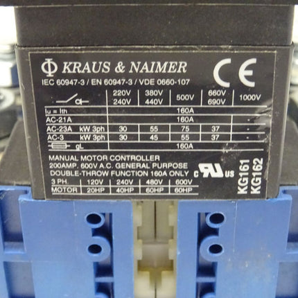 Kraus & Naimer KG161 DES F73254/004 T104/D-A002 - Maranos.de