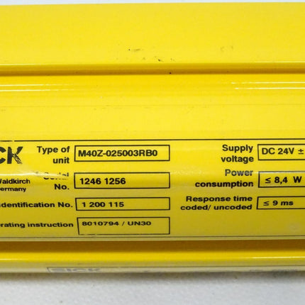 Sick M40Z-025003RB0 Lichtschranke Lichtvorhang 1200115 neu - Maranos.de