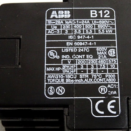 ABB B12-30-32 Schütz - Maranos.de