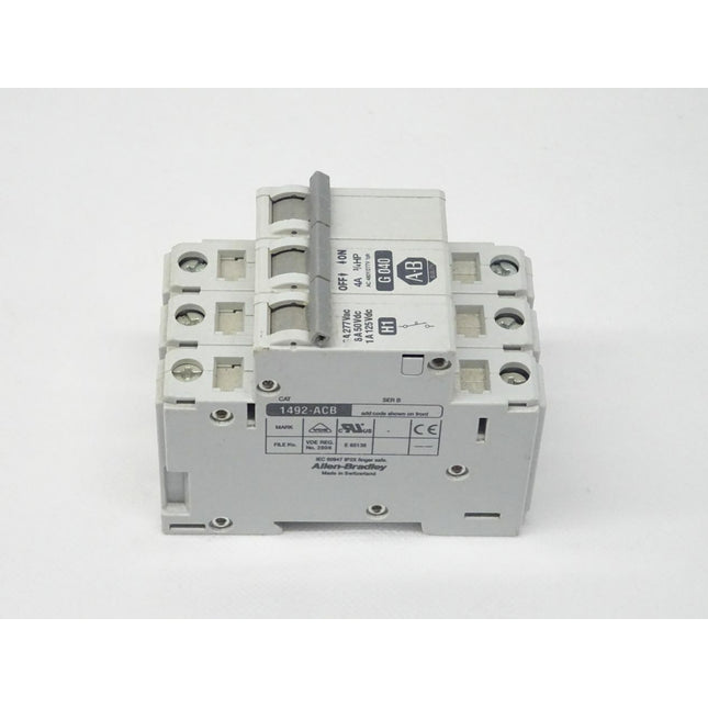 Allen Bradley 1492-ACBH1 + 1492-CB2G040 Schutzschalter - Maranos.de