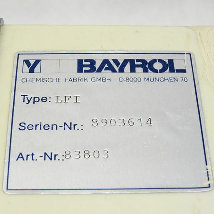 Bayrol Bayromat LFI / 83803 - Maranos.de
