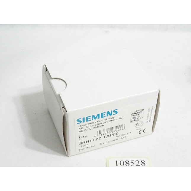 Siemens Hilfsschütz 3RH1122-1AP00 / Neu OVP - Maranos.de