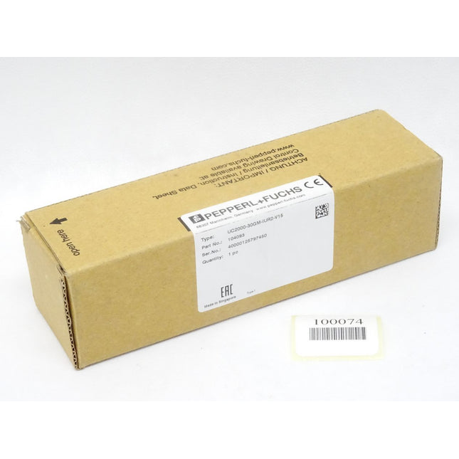 Pepperl+Fuchs Ultraschallsensor 104093 UC2000-30GM-IUR2-V15 / Neu OVP - Maranos.de