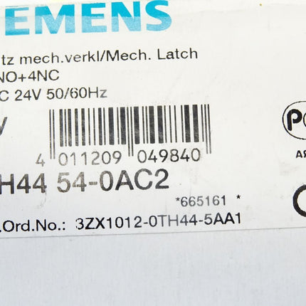Siemens Schütz 3TH4454-0AC2 / Neu OVP - Maranos.de