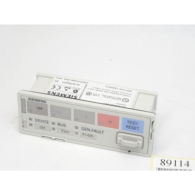 Siemens Simocode pro 3UF7200-1AA00-0 - Maranos.de