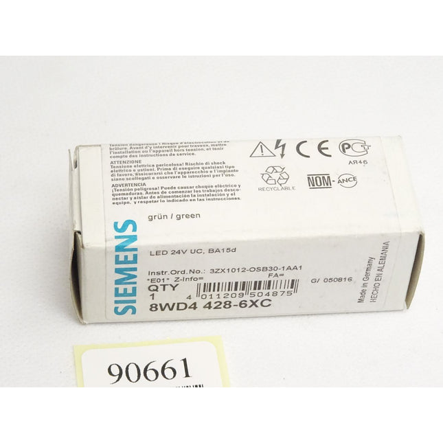 Siemens LED 24V 8WD4428-6XC / Neu OVP - Maranos.de