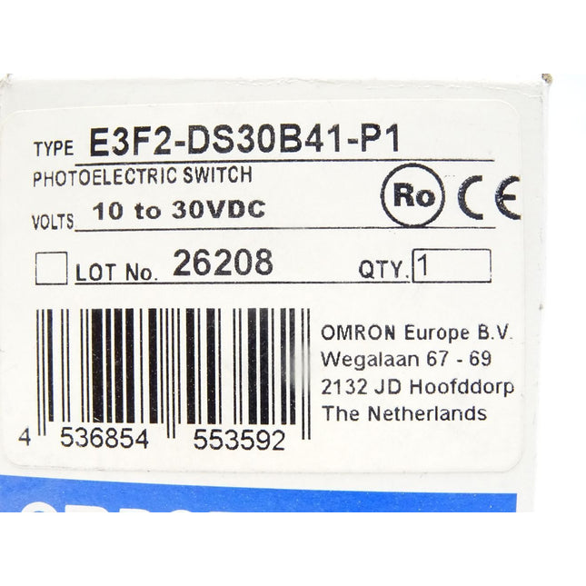 Omron E3F2-DS30B41-P1 Photoelectric Switch / Neu OVP - Maranos.de