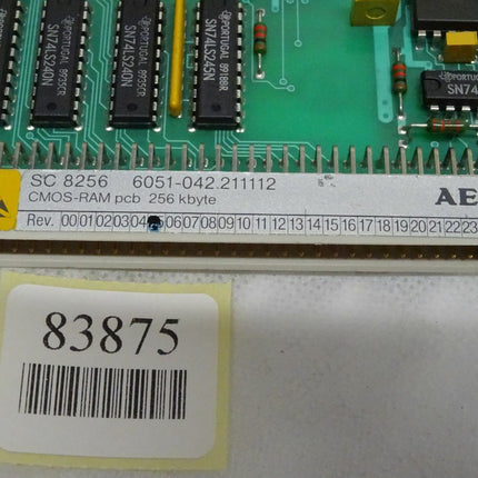 AEG SC8256 6051-042.211112 CMOS-RAM pcb 256 kbyte - Maranos.de