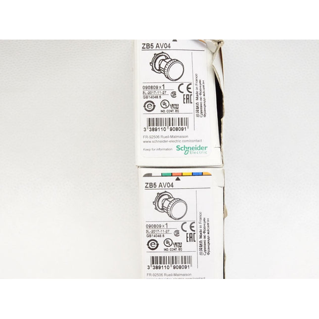 Schneider Electric Leuchtmelder rot ZB5AV04 090809 / Inhalt : 2 Stück / Neu OVP - Maranos.de