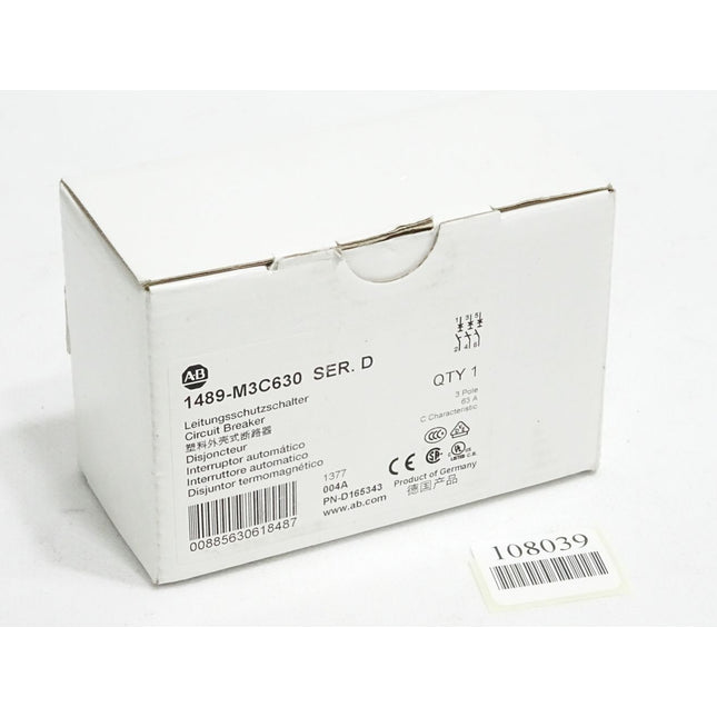 Allen Bradley 1489-M3C630 Leitungsschutzschalter / Neu OVP - Maranos.de