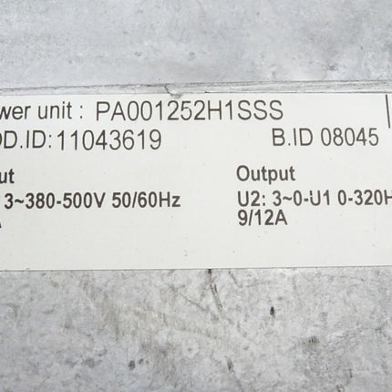 Vacon NXS00125A2H1SSSA1A3000000 CSASA1A3000000 PA001252H1SSS - Maranos.de