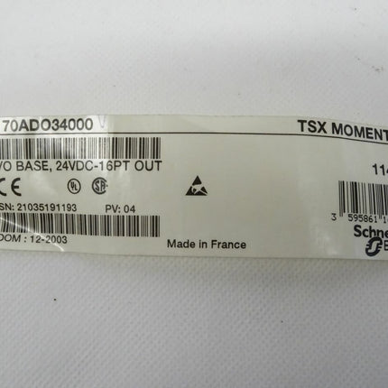AEG Schneider Electric TSX Momentum 170ADO34000 I/O-Basismodul NEU-OVP - Maranos.de