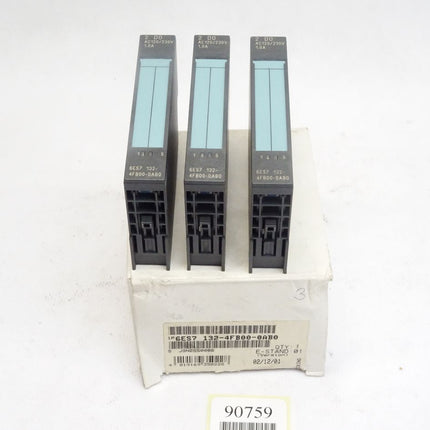 Siemens 6ES7132-4FB00-0AB0 / Inhalt : 3 Stück / Neu OVP - Maranos.de