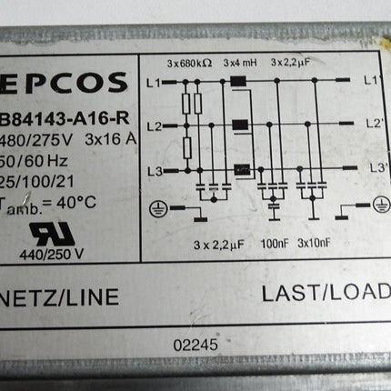 Epcos B84143-A16-R Netzfilter - Maranos.de