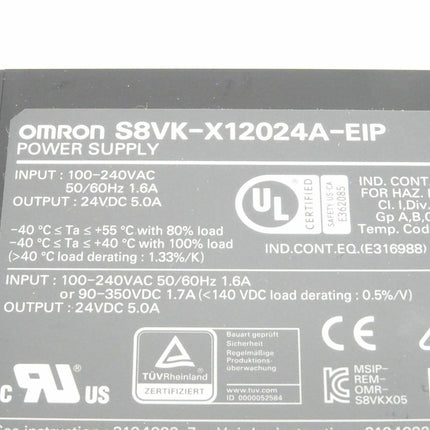 Omron S8VK-X12024A-EIP Powesupply - Neu OVP - Maranos.de
