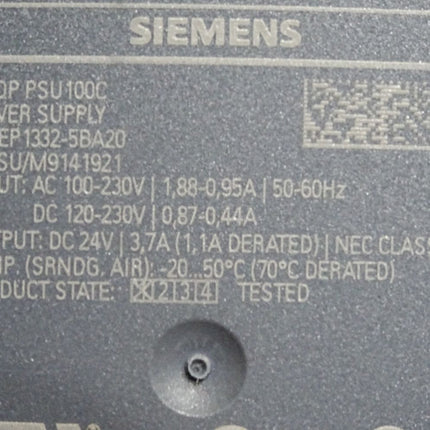 Siemens Sitop PSU100C Power Supply 6EP1332-5BA20 6EP1 332-5BA20 / Unbenutzt - Maranos.de