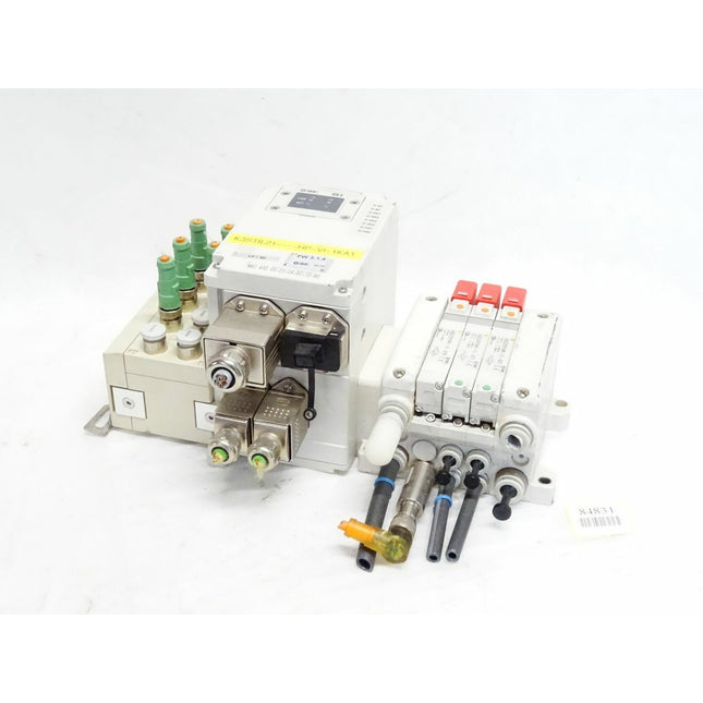 SMC EX245-SPR1-X165 + EX245-DX1-X36 + 2x VQC2201NR-5-X27 +  VQC2101NY-5-X10 - Maranos.de