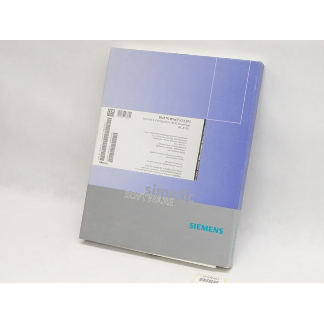 Siemens 6AV6381-2BS07-0AX0 WinCC system software V7.0 SP3 (mit License Key) / Neu OVP - Maranos.de