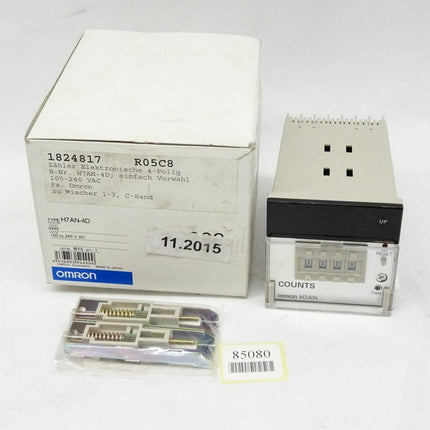 Omron H7AN-4D / Zähler Elektronische 4-Polig / 100-240VAC/ Neu OVP - Maranos.de