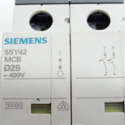 Siemens Leitungsschutzschalter 5SY4225-8 5SY42 MCB D25 - Maranos.de