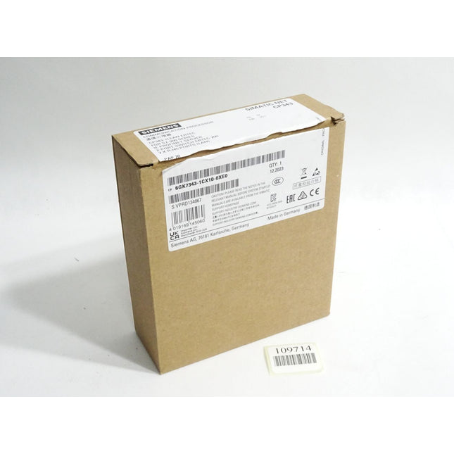 Siemens CP343.1 LEAN ERTEC 6GK7343-1CX10-0XE0 / Neu OVP - Maranos.de