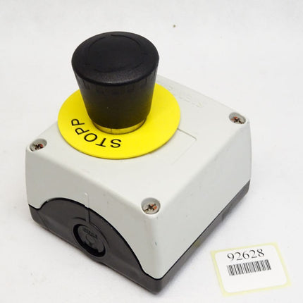 Siemens Pilzdrucktaster schwarz mit Gehäuse 3SB3801-0FA30-0CC0 + 3SB3423-0C - Maranos.de