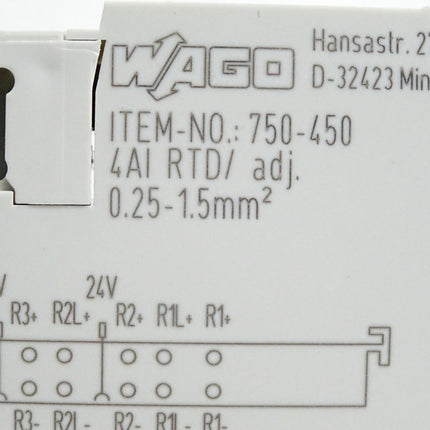 Wago 750-450 4-Kanal-Analogeingang - Maranos.de