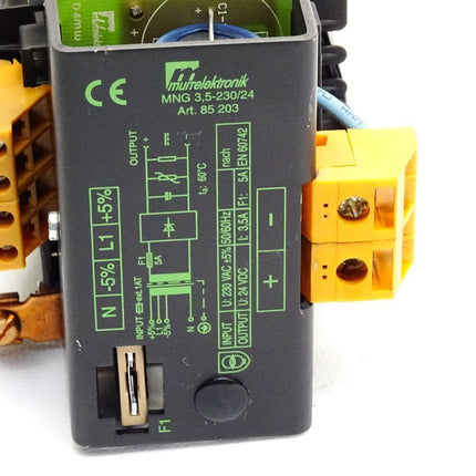 Murr Elektronik 85203 MNG 3,5-230/24 Trafo Transformator 230VAC auf 24VDC - Maranos.de