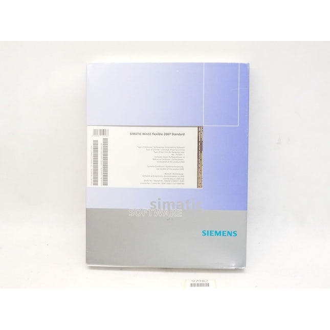 Siemens 6AV6 612-0AA51-2CA5 6AV6612-0AA51-2CA5 SIMATIC WinCC Flexible 2007 Standard Software - Maranos.de