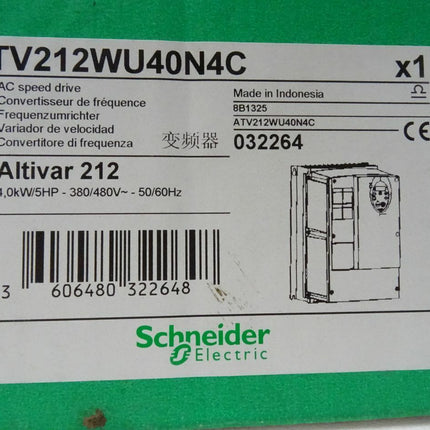 Schneider Electric ATV212WU40N4C Frequenzumrichter 4,0kW neu-OVP - Maranos.de