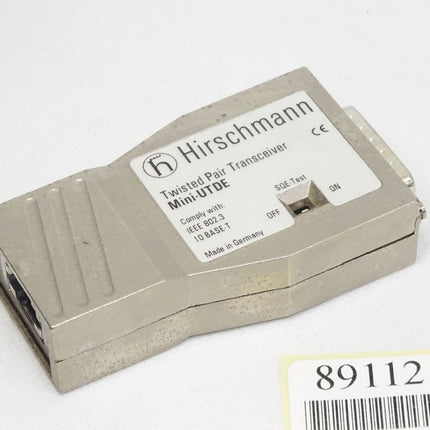 Hirschmann Twisted Pair Transceiver Mini-UTDE - Maranos.de