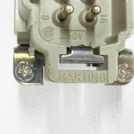 Harting HAN-R16M Buchseneinsatz Schraubanschluss 16-polig - Maranos.de