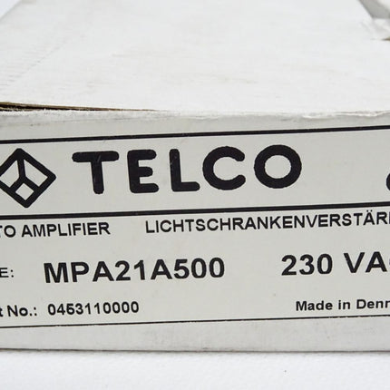 Telco Photo Amplifier Lichtschrankenverstärker MPA21A500 0453110000 / Neu OVP - Maranos.de