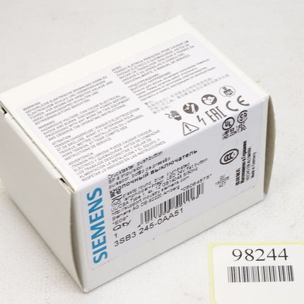 Siemens Drucktaster blau 3SB3245-0AA51 / Neu OVP - Maranos.de