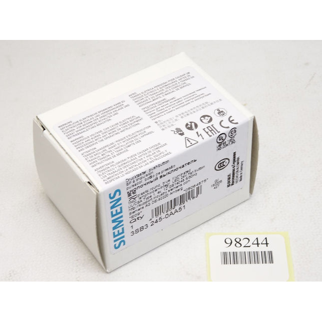 Siemens Drucktaster blau 3SB3245-0AA51 / Neu OVP - Maranos.de
