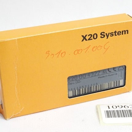 B&R X20DO4322 X20 DO 4322 Rev.G0 4 digitale Ausgänge / Neu OVP - Maranos.de