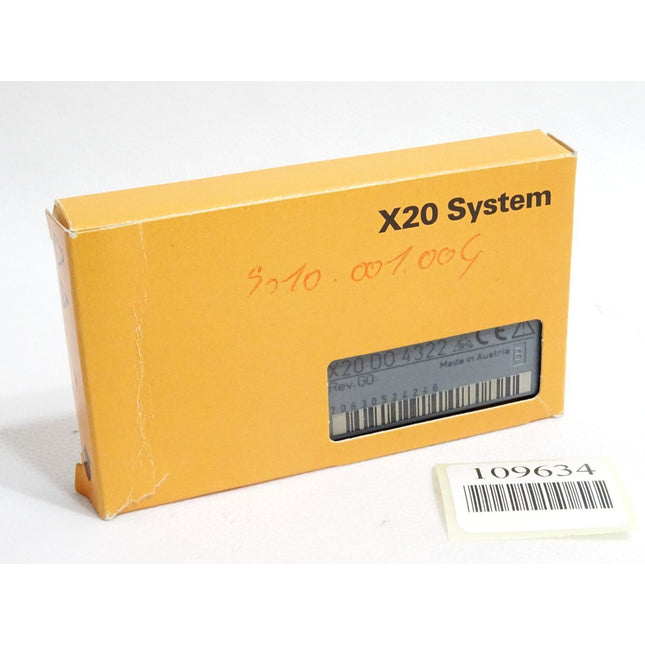 B&R X20DO4322 X20 DO 4322 Rev.G0 4 digitale Ausgänge / Neu OVP - Maranos.de