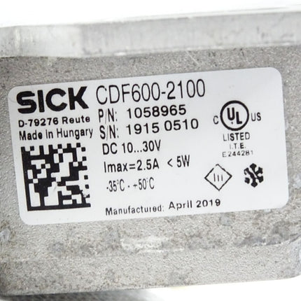 Sick 1058965 CDF600-2100 Connection Device Fieldbus - Maranos.de